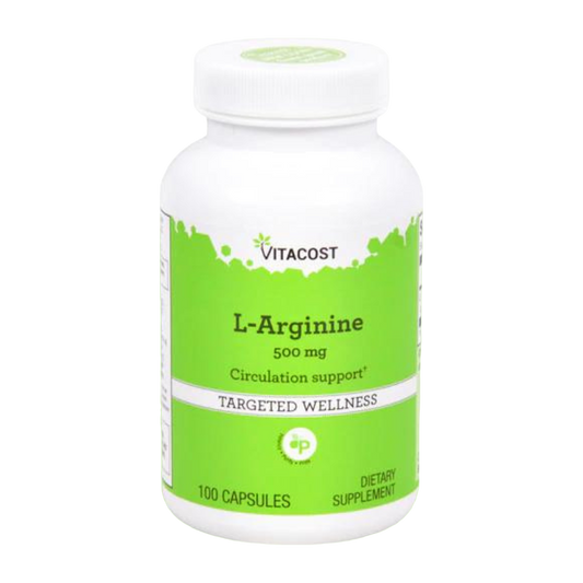 L-Arginine 500mg - Vitacost®