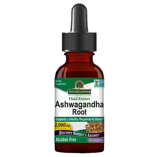 Ashwagandha Root Extract 2000mg Alcohol Free  - Nature's Answer®