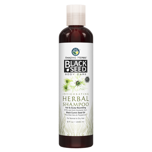 Black Seed Herbal Shampoo - Amazing Herbs®