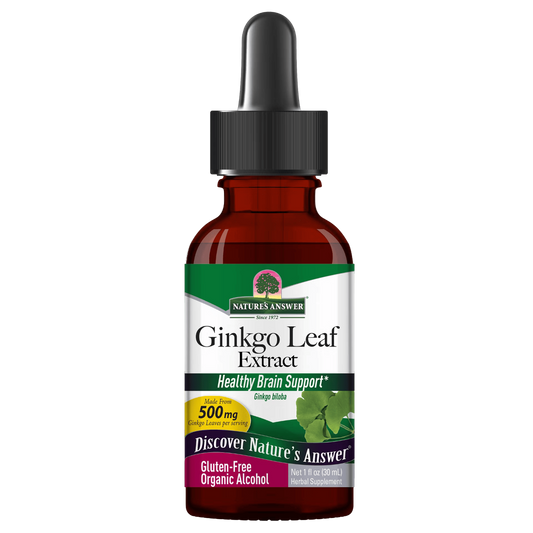 Gingko Leaf Extract 500mg - Nature's Answer®