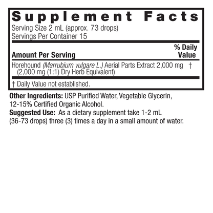 Horehound Extract 2000mg - Nature's Answer®