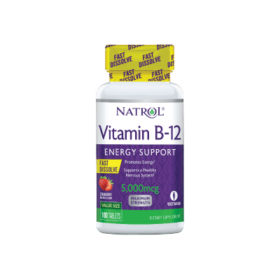 Vitamin B-12 5000mcg - Natrol®