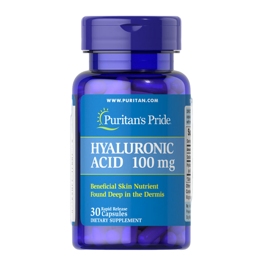Hyaluronic Acid 100mg - Puritan's Pride®