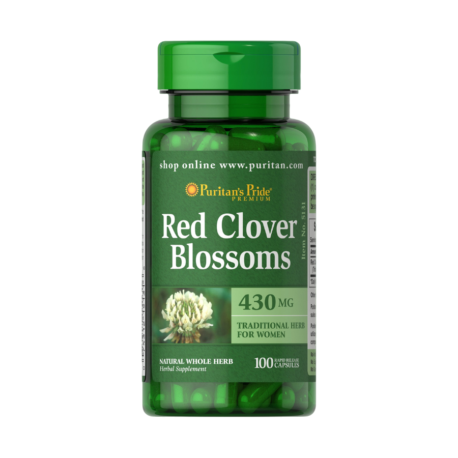 Red Clover Blossoms 430mg - Puritan's Pride®