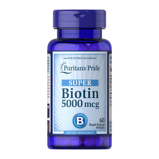 Biotin 5000mcg - Puritan's Pride®
