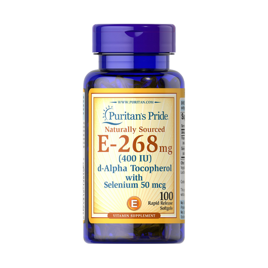Vitamin E 400 IU with Selenium - Puritan's Pride®