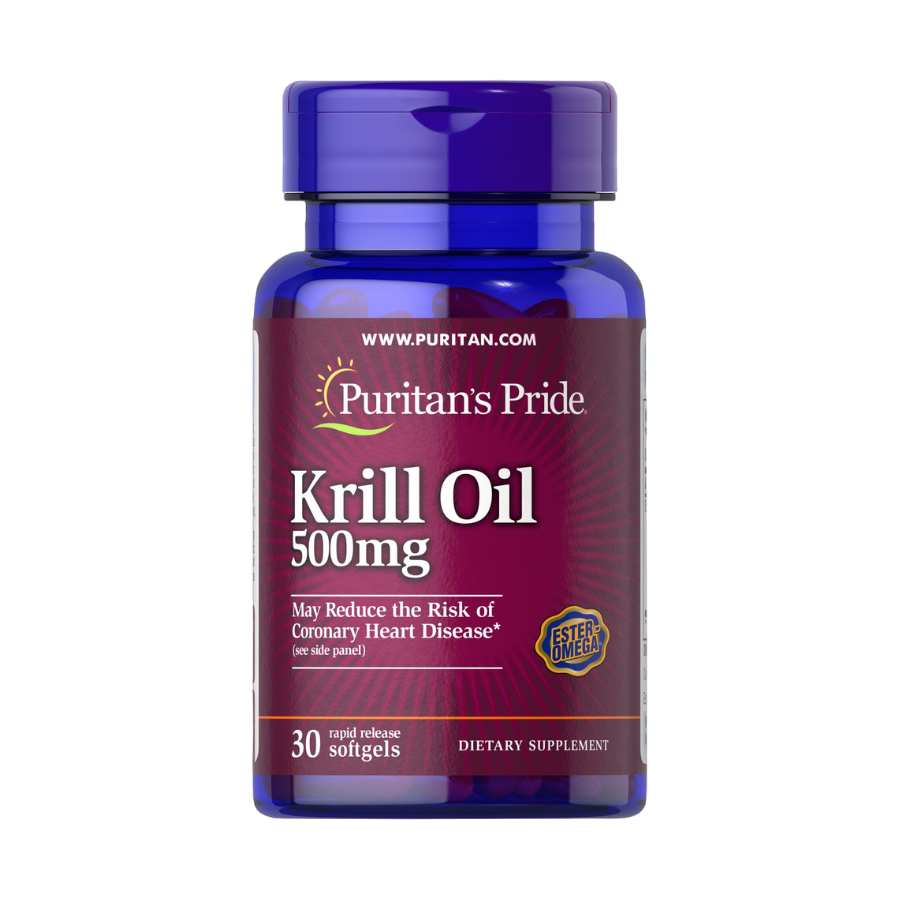 Red Krill Oil 500 mg (86 mg Active Omega-3) - Puritan's Pride®