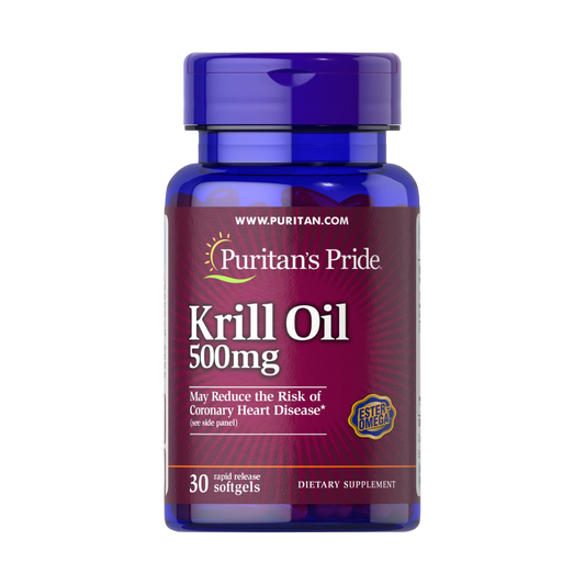 Red Krill Oil 500 mg (86 mg Active Omega-3) - Puritan's Pride®