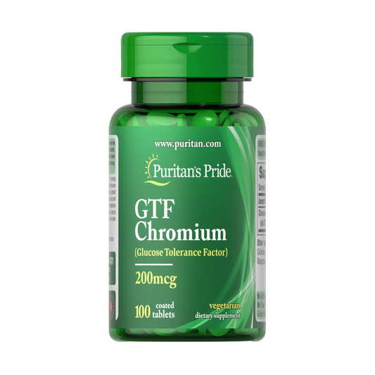 GTF Chromium 200mcg - Puritan's Pride®