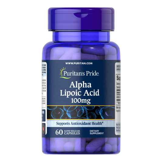 Alpha Lipoic Acid 100mg - Puritan's Pride®
