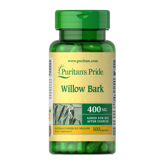 Willow Bark 400mg - Puritan's Pride®