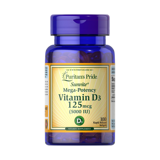 Vitamin D3 5000 IU - Puritan's Pride®
