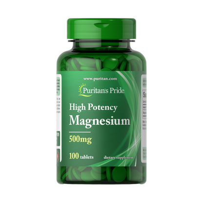 Magnesium 500mg - Puritan's Pride®