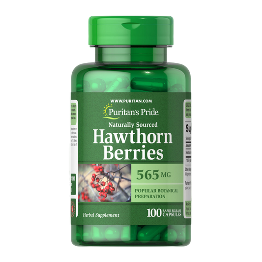 Hawthorn Berries 565mg - Puritan's Pride®
