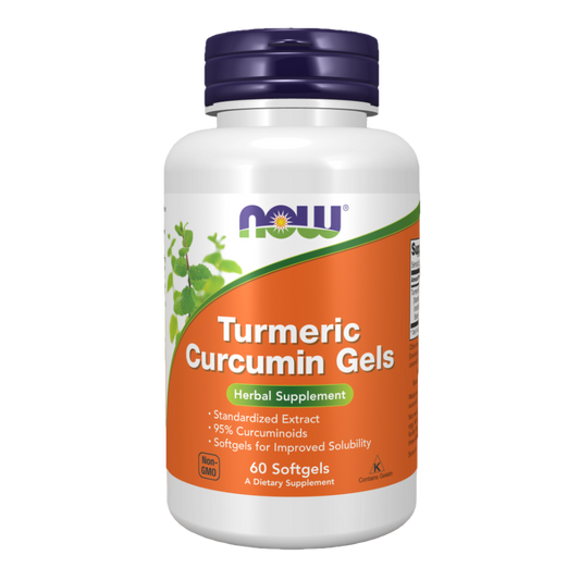 Turmeric Curcumin Gels - NOW Foods®