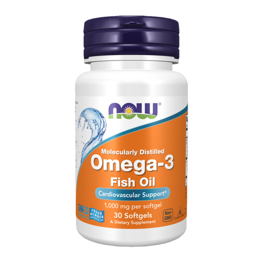 Omega-3 Fish Oil 1000mg - NOW Foods®