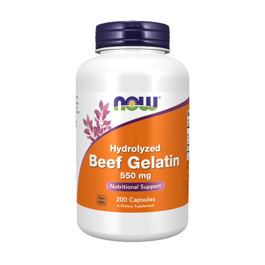 Beef Gelatin 550mg - NOW Foods®