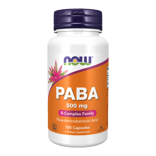 PABA (Para-Aminobenzoic Acid) 500mg - NOW Foods®