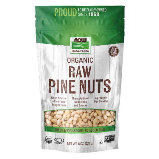 Pine Nuts Raw + Organic - NOW Foods®