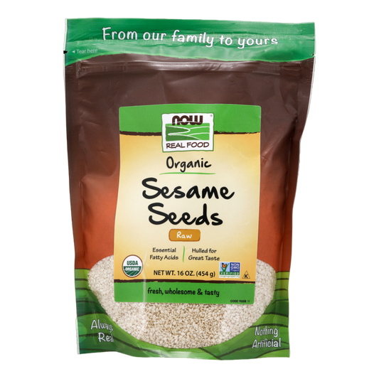Sesame Seeds,Raw Organic - NOW Foods®