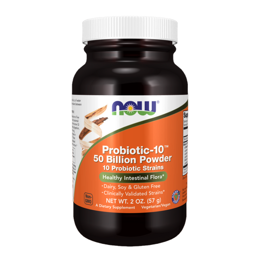 Probiotic-10™ 50 Billion Powder - NOW Foods®