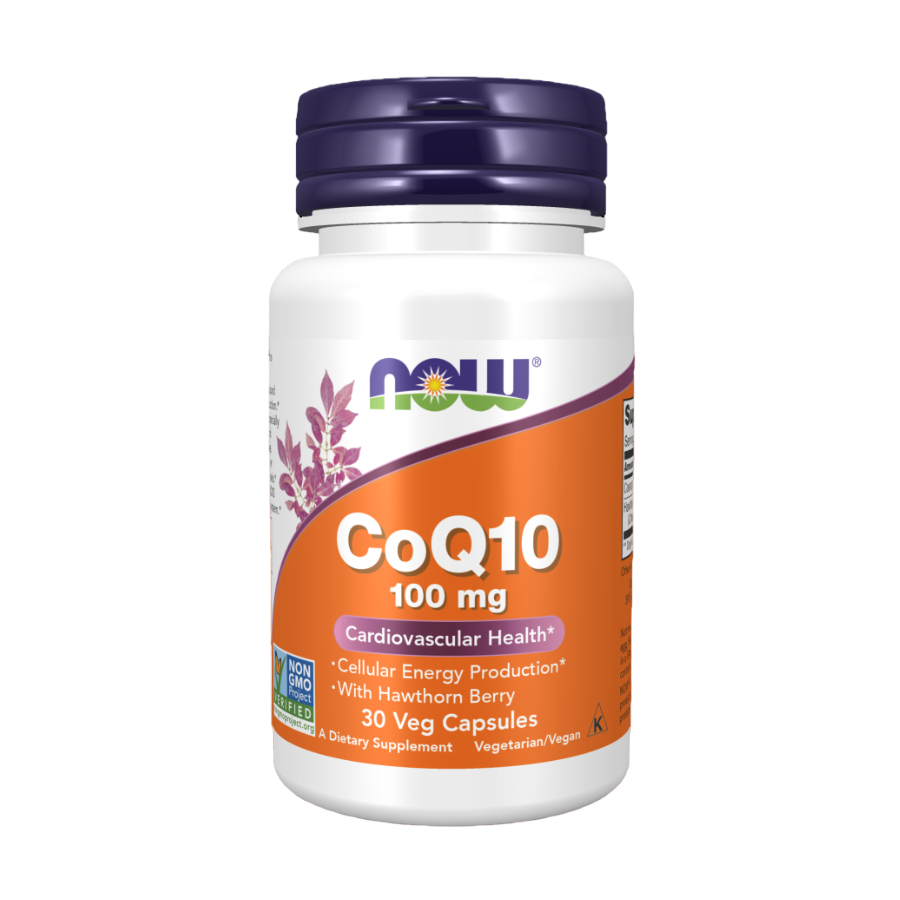 CoQ-10 100mg with Hawthorn - NOW Foods®