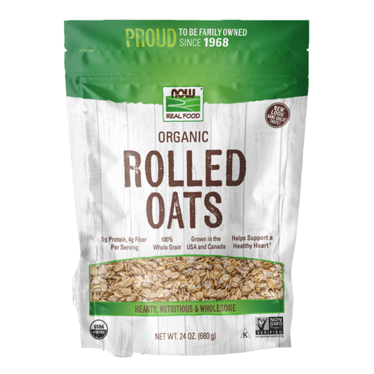 Rolled Oats Organic - NOW Foods®