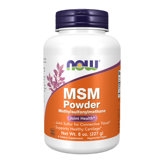 MSM (Methylsulfonylmethane) Pure Powder - NOW Foods®