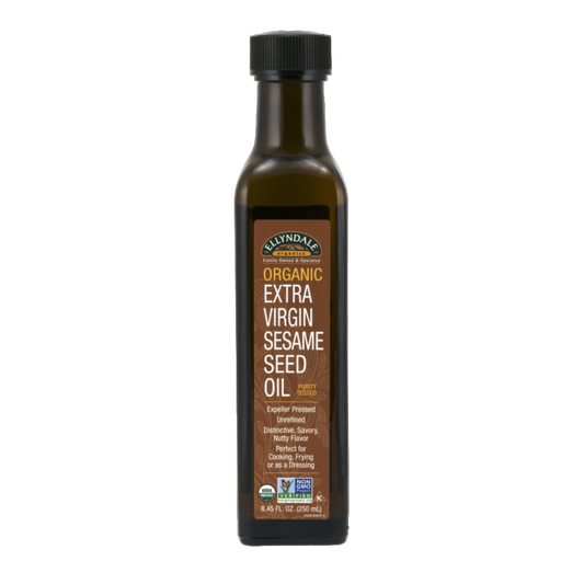 Organic Extra Virgin Sesame Oil Ellyndale® Naturals Premium - NOW Foods®