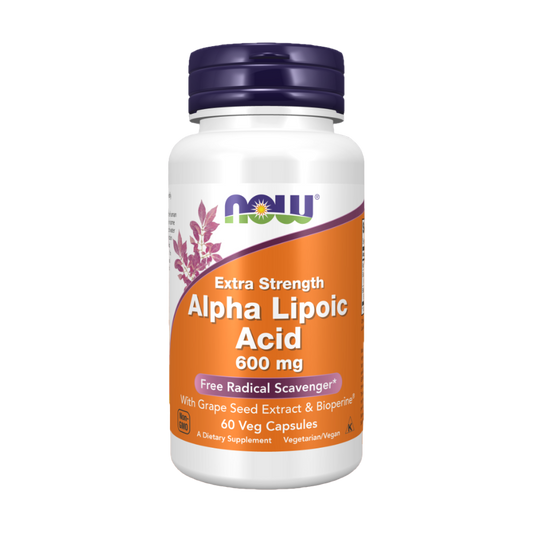 Alpha Lipoic Acid Extra Strength 600mg - NOW Foods®