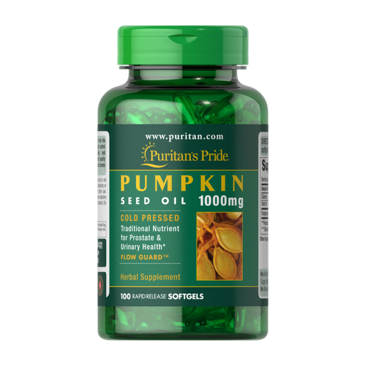 Pumpkin Seed Oil 100mg - Puritan's Pride®