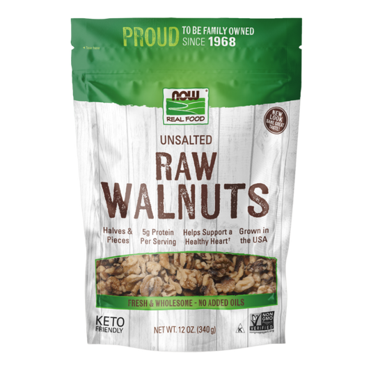 Walnuts Raw Organic - NOW Foods®