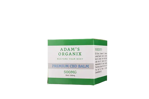 Premium CBD Balm 500mg - Adam's Organix®