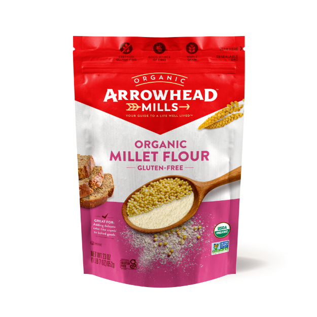 Millet Flour Organic Gluten Free - Arrowhead Mills®