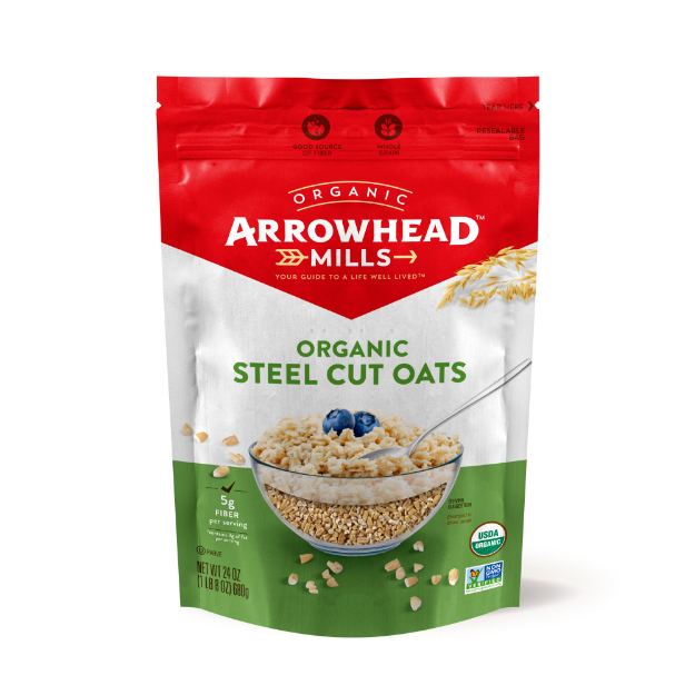 Steel Cut Oats Organic - Arrowhead Mills®