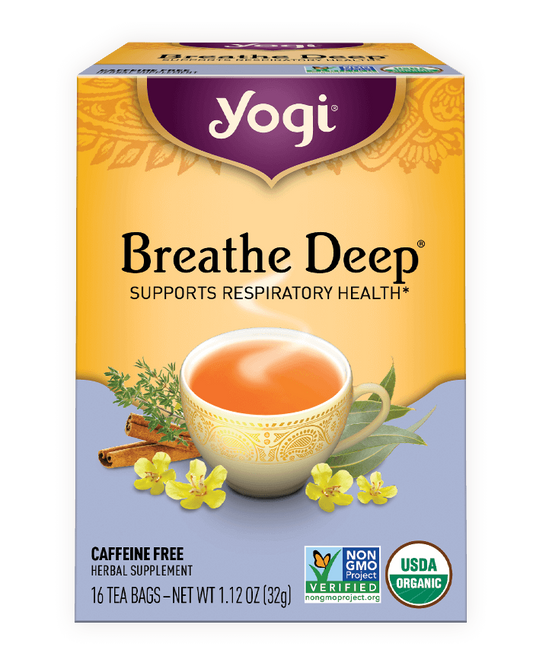 Breathe Deep® Tea - Yogi Tea®