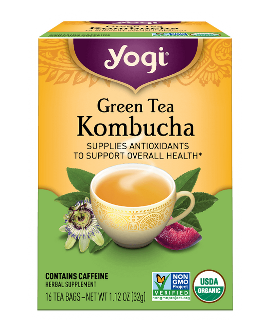 Green Tea Kombucha Tea - Yogi Tea®