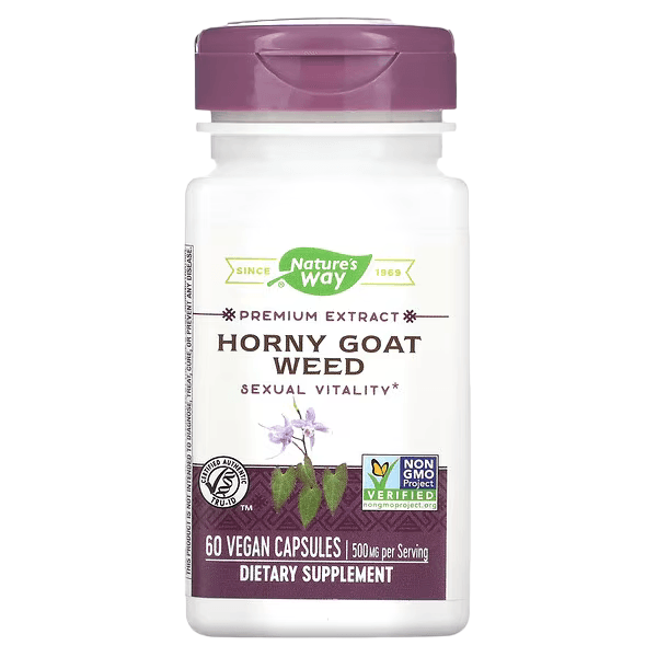 Horny Goat Weed 500mg - Nature's Way®