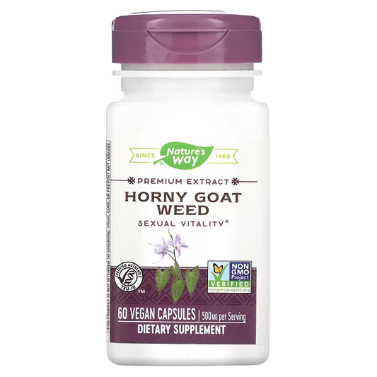 Horny Goat Weed 500mg - Nature's Way®