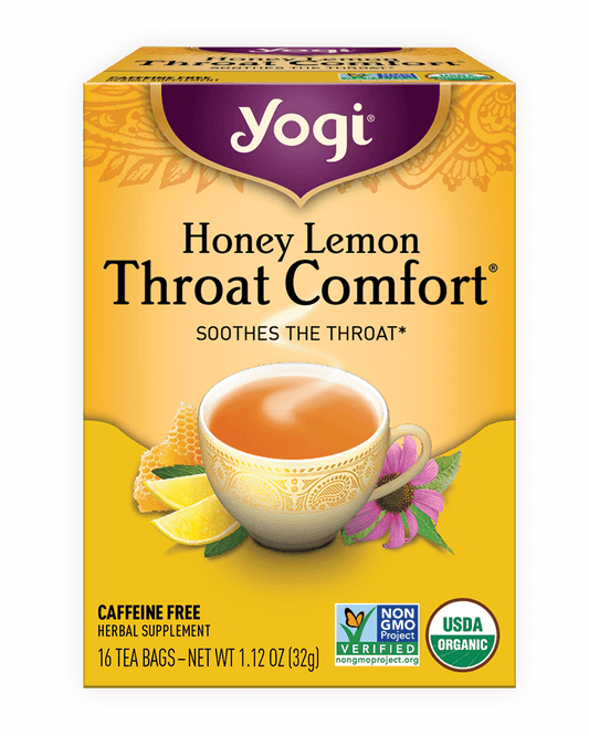 Honey Lemon Throat Comfort® Tea - Yogi Tea®