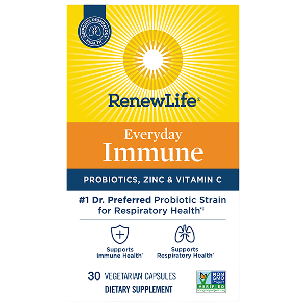 Everyday Immune Go-Pack Probiotic Capsules 10 Billion CFU - Renew Life®