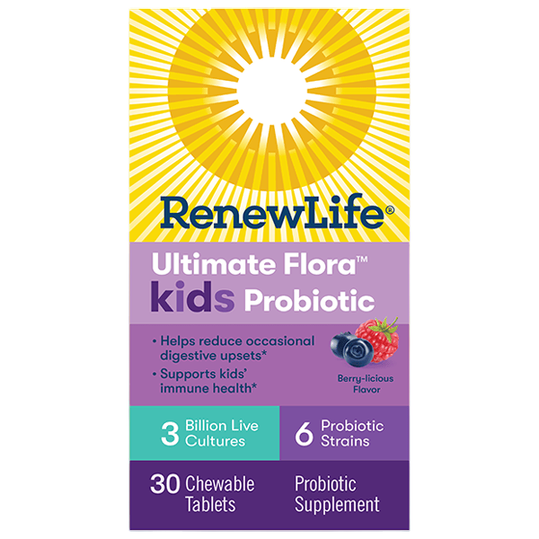 Kids Probiotic Chewable Tablets 3 Billion CFU - Renew Life®