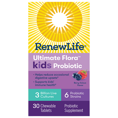 Kids Probiotic Chewable Tablets 3 Billion CFU - Renew Life®