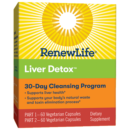 Liver Detox™ 30-Day Cleansing Program Capsules - Renew Life®