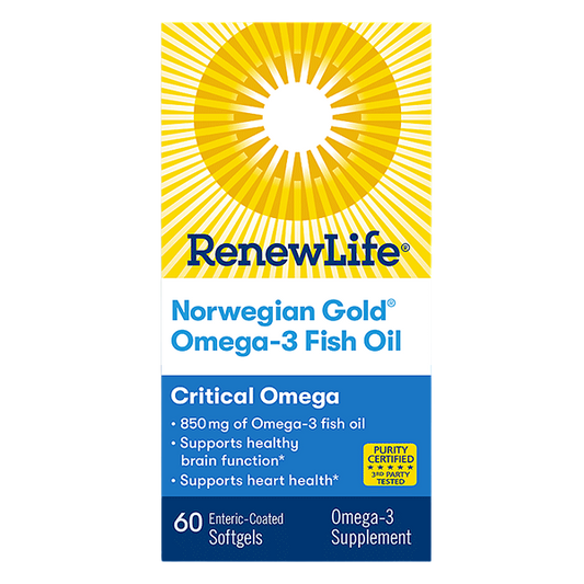 Norwegian Gold Omega-3 Fish Oil Critical Omega -  Renew Life®