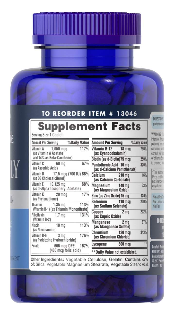 One Daily Men's Multivitamin - Puritan's Pride®