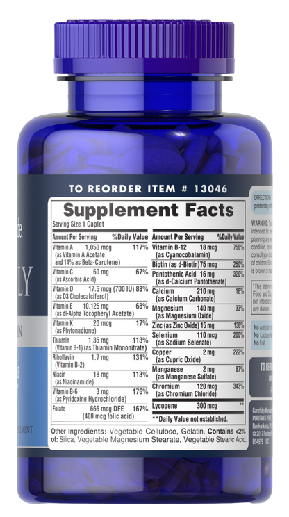 One Daily Men's Multivitamin - Puritan's Pride®