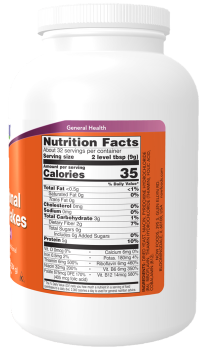Nutritional Yeast Flakes - NOW Foods®