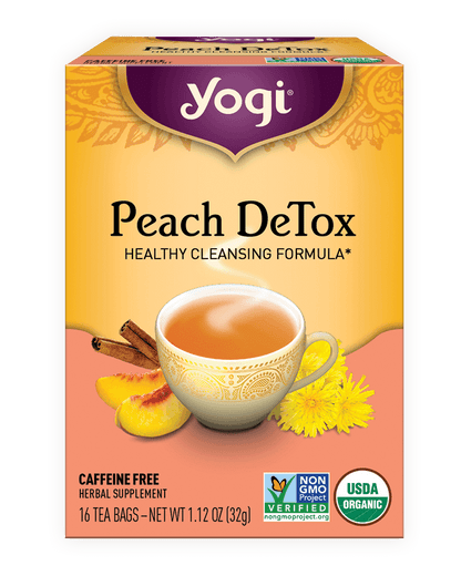 Peach DeTox Tea - Yogi Tea®