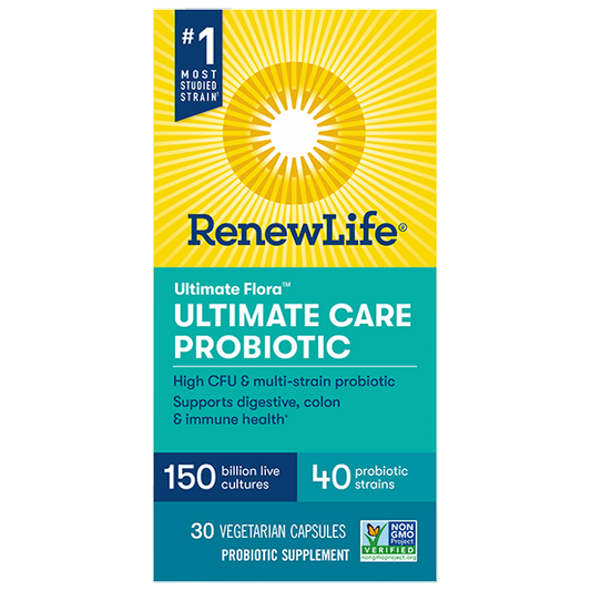 Ultimate Care Probiotic Capsules 150 Billion CFU - Renew Life®